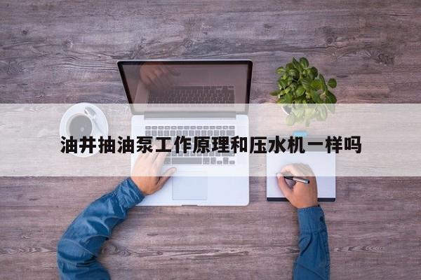 油井抽油泵工作原理和压水机一样吗