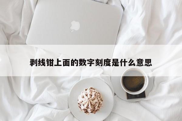 剥线钳上面的数字刻度是什么意思